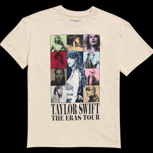 Taylor Swift | The Eras International Tour Beige T-Shirt | XL - Picture 1 of 6